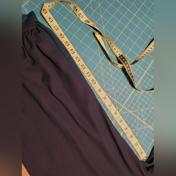 Backlot Georgette Wrap Top in Black - Picture 13 of 15